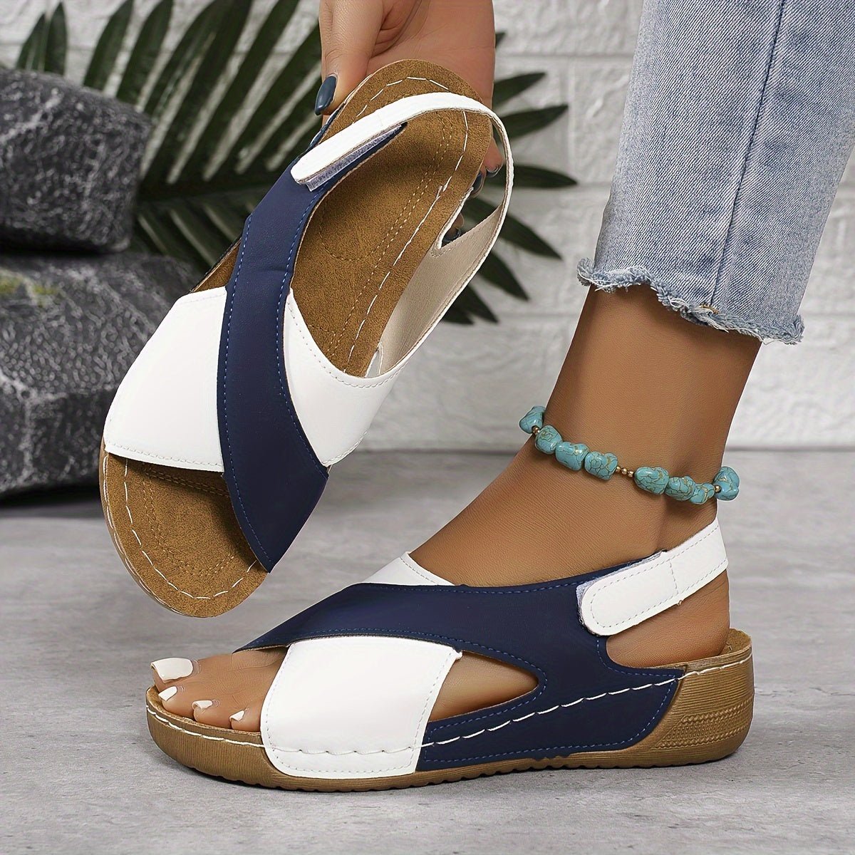 Sandales D'Été Soutenantes Pour Femme | Design Croisé