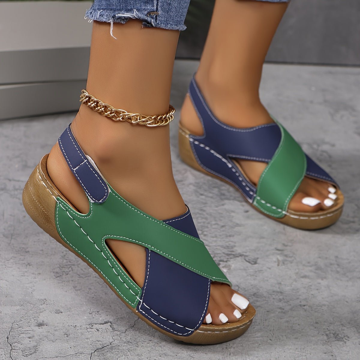 Sandales D'Été Soutenantes Pour Femme | Design Croisé