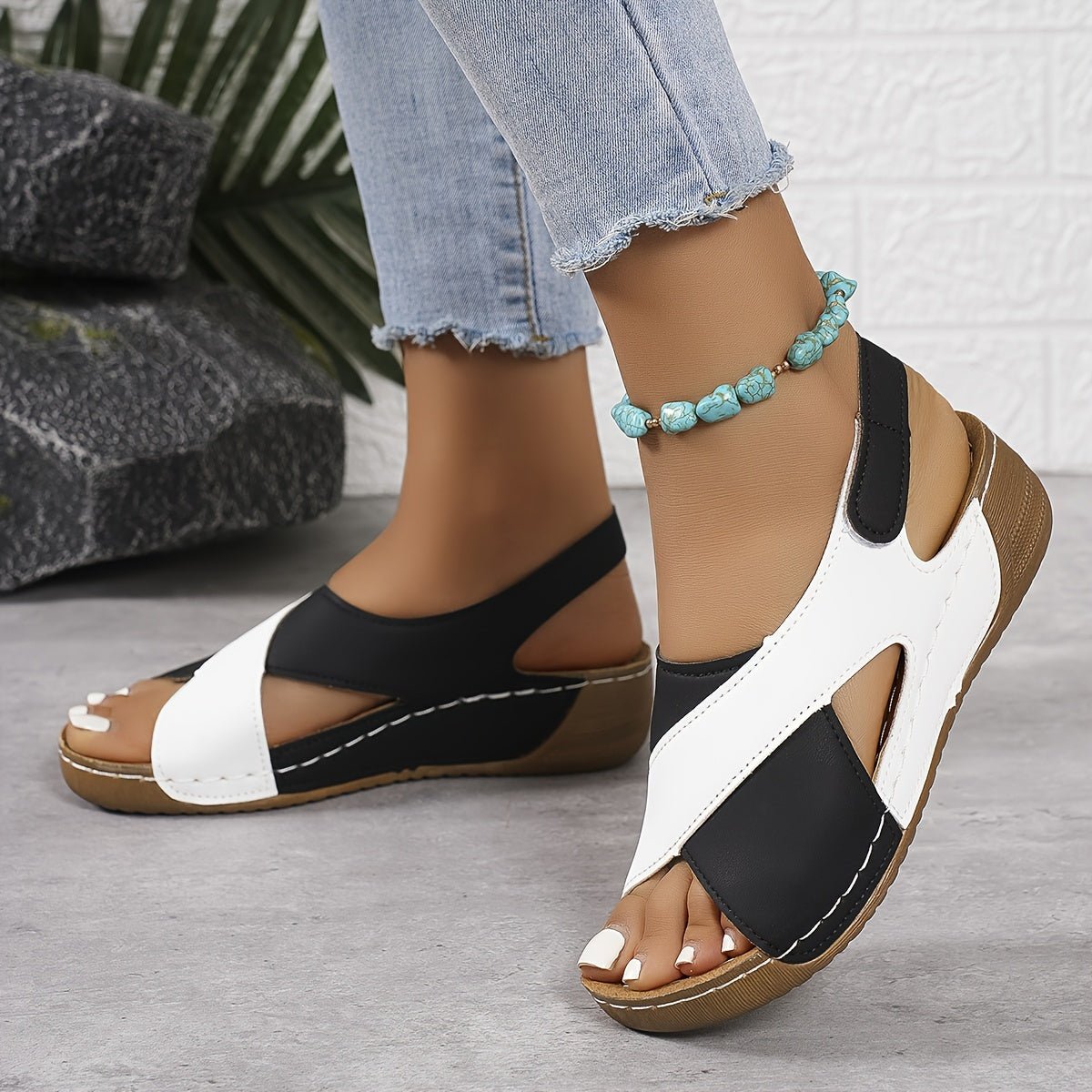 Sandales D'Été Soutenantes Pour Femme | Design Croisé