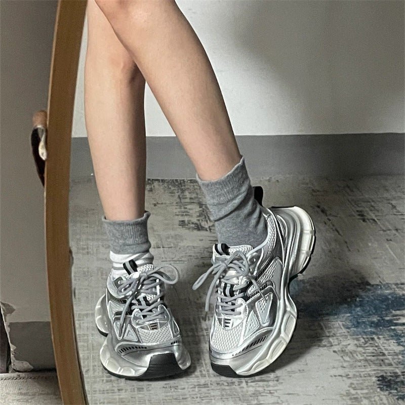 Baskets Chunky Pour Femme | Style Filet