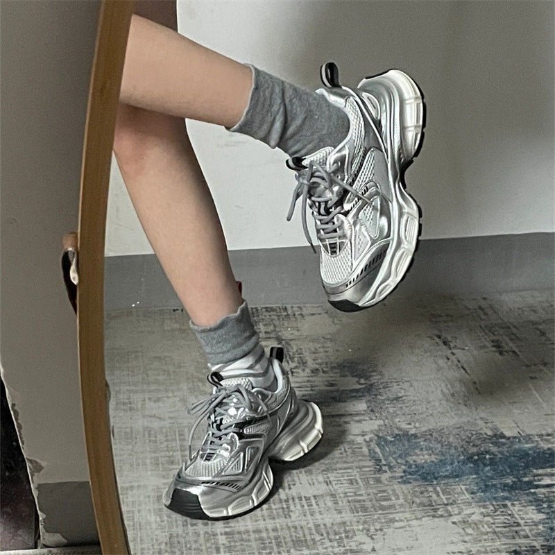 Baskets Chunky Pour Femme | Style Filet
