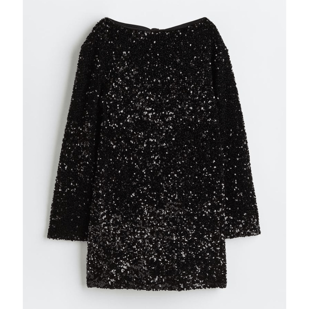 Robe De Soirée Pailletée Pour Femme | Manches Longues