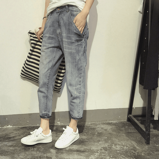 Jean Fuselé Coupe Ample Pour Femme | Silhouette Décontractée
