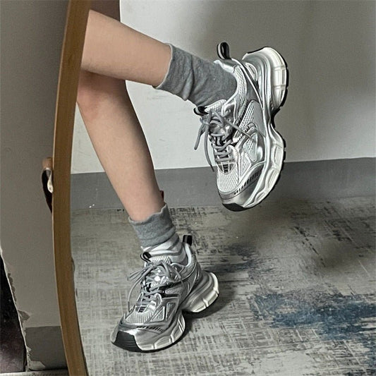 Baskets Chunky Pour Femme | Style Filet